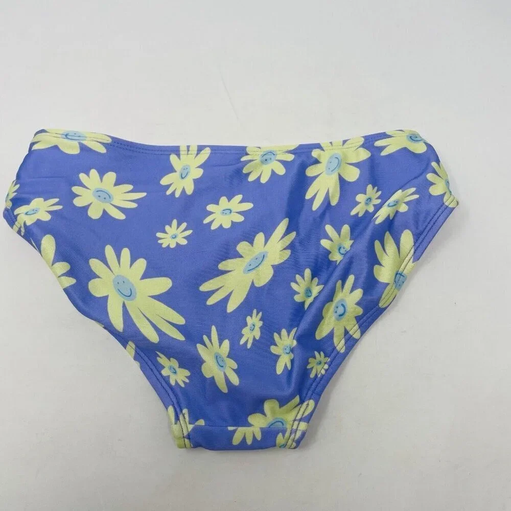 Art‎ Class Girls Size Medium 8 Floral Print Bikini Swim Bottoms in Purple 1241